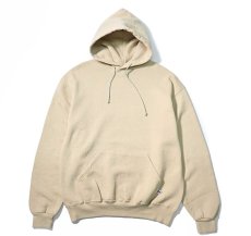画像1: Used Russell Athletic Blank Sweat Hoodie Beige (1)