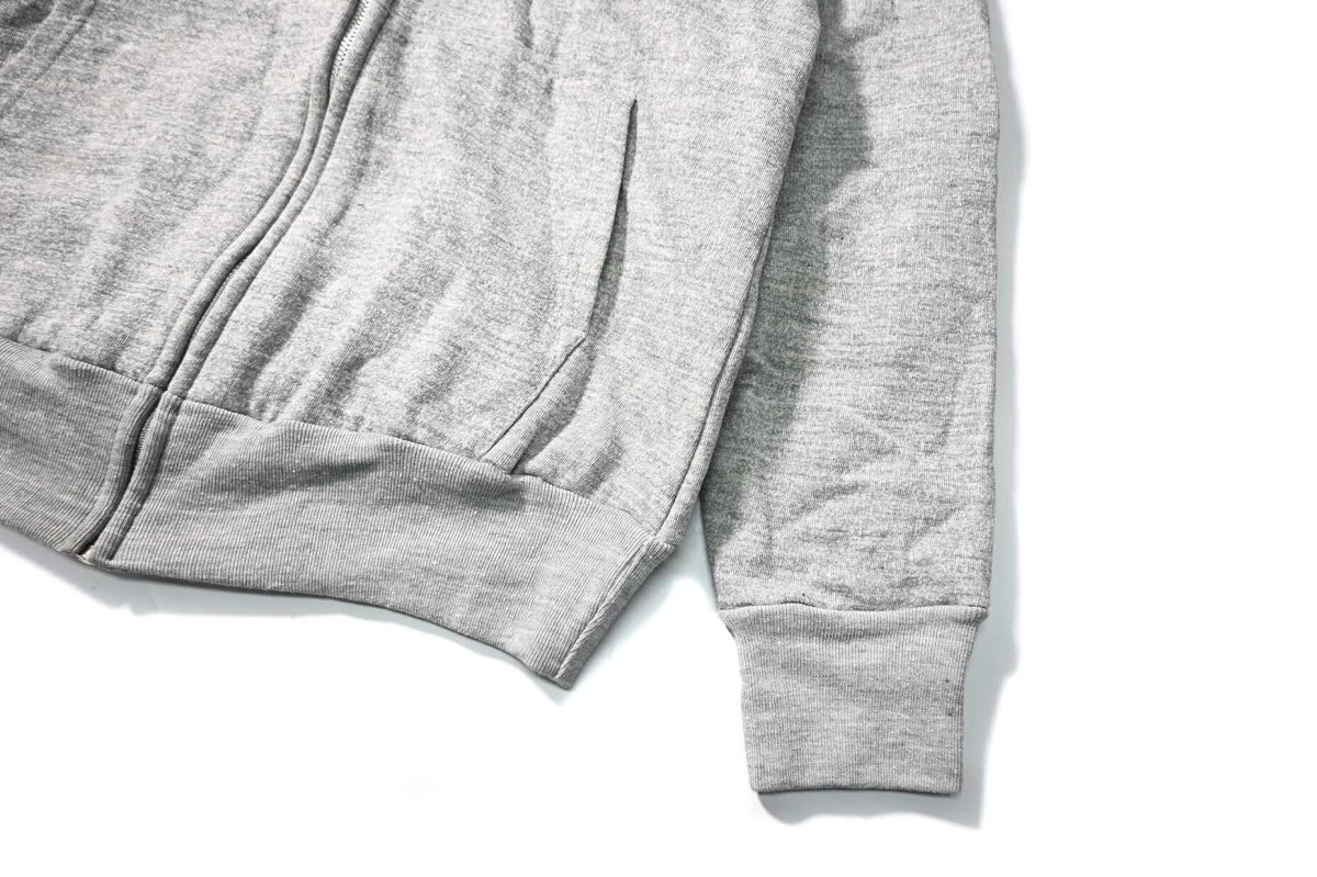 画像3: 80s Deadstock Smitty's Blank Sweat Hoodie Grey made in Romania (3)