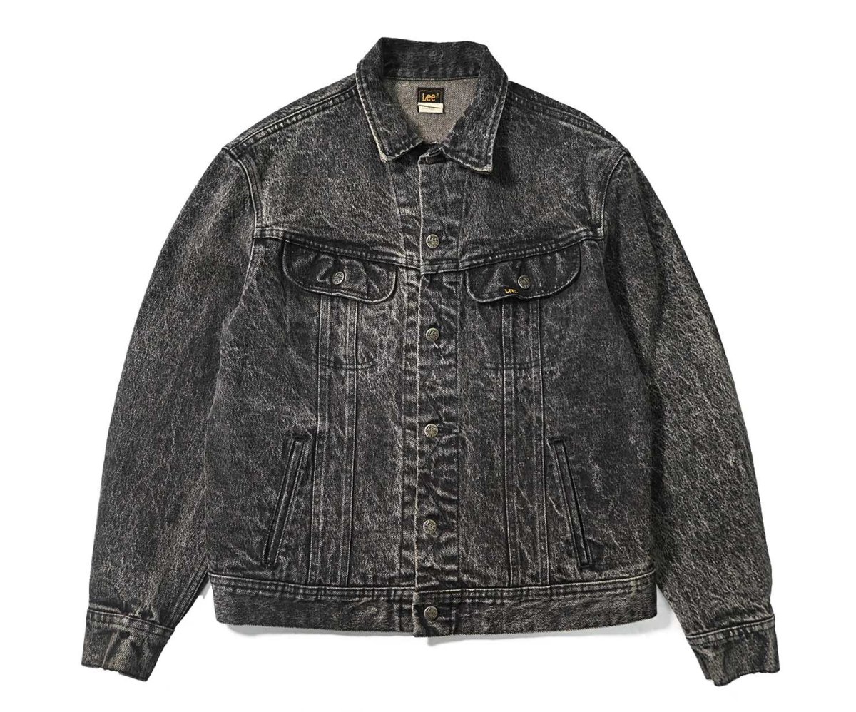 画像1: 80s Used Lee 220-8501 Harley-Davidson Patch Denim Jacket made in USA (1)