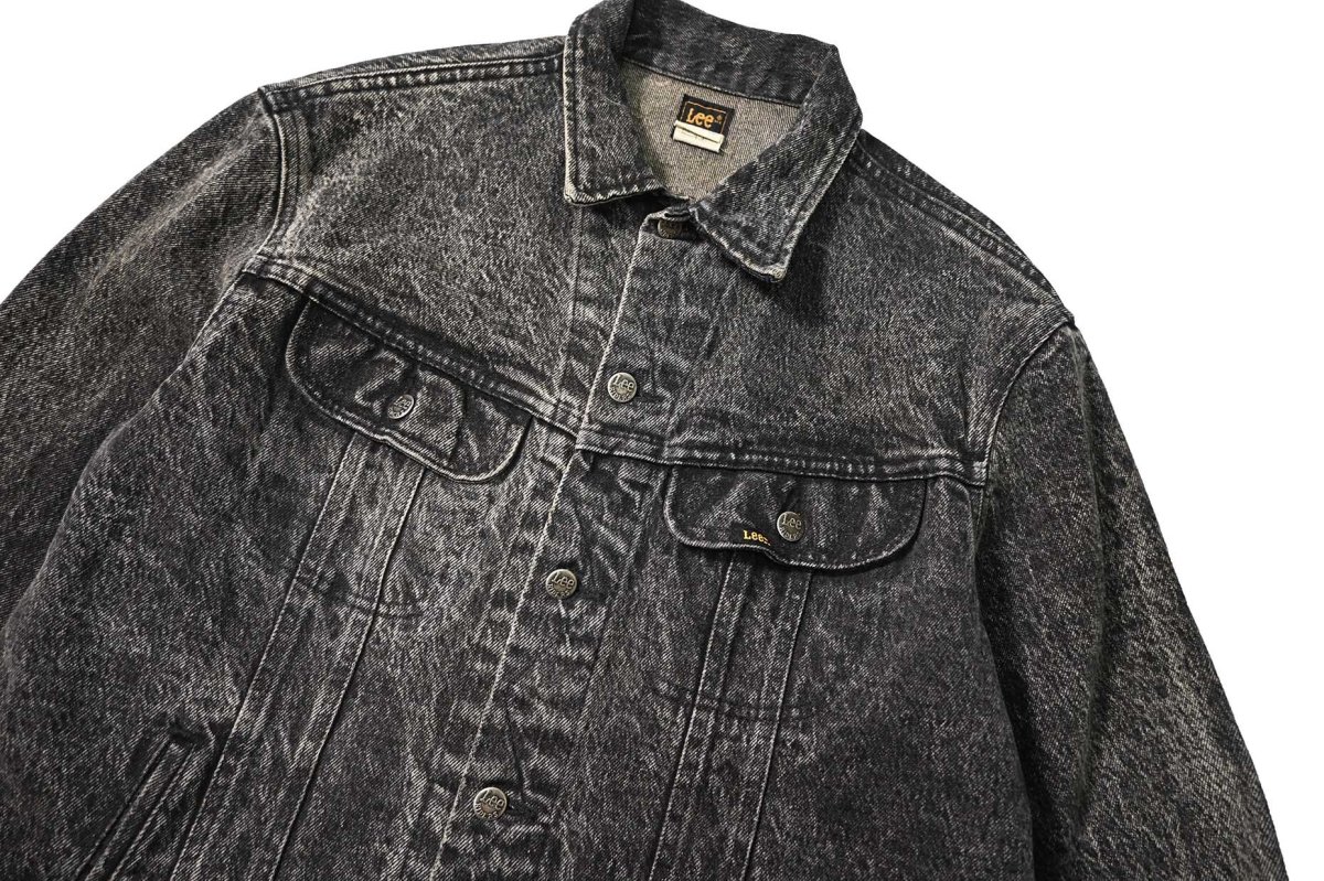 画像3: 80s Used Lee 220-8501 Harley-Davidson Patch Denim Jacket made in USA (3)