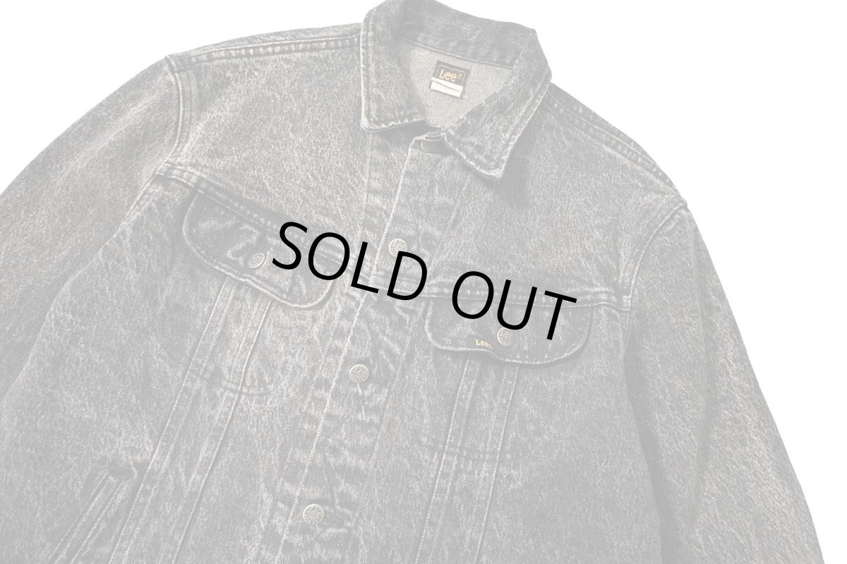 画像3: 80s Used Lee 220-8501 Harley-Davidson Patch Denim Jacket made in USA (3)