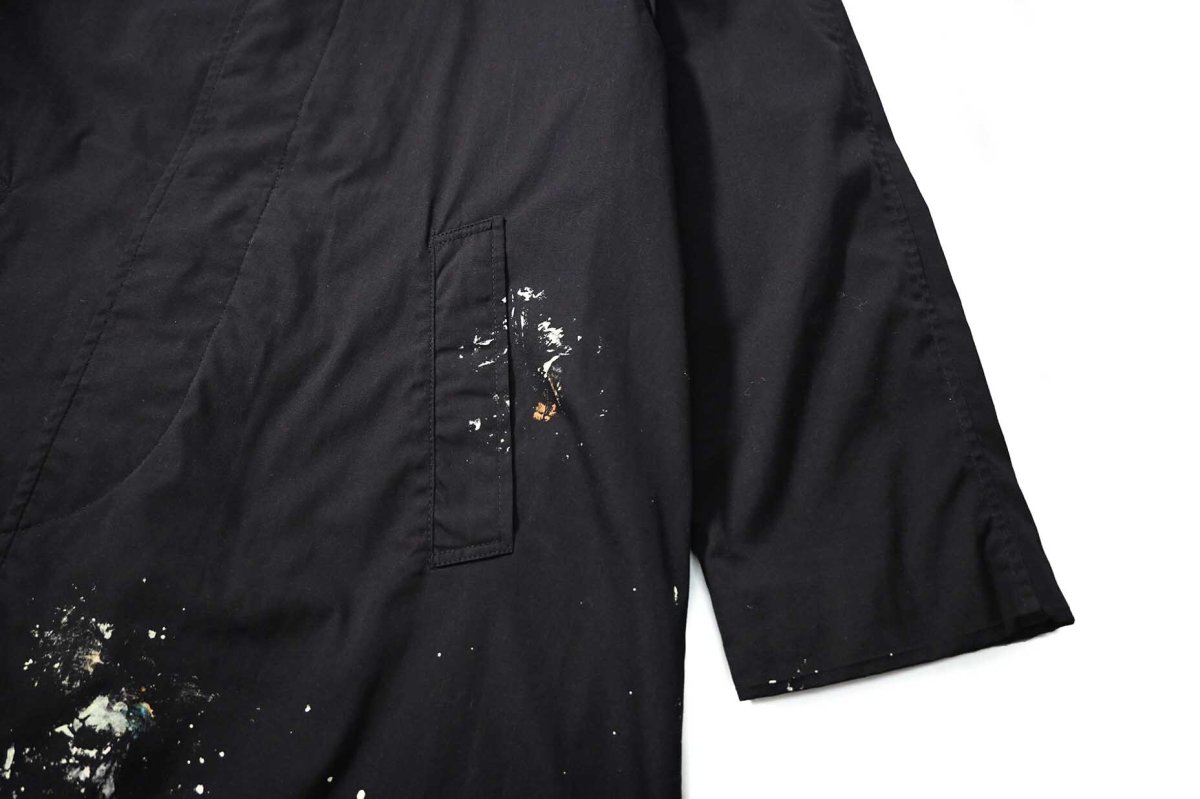 画像4: 70s Used Us Military Painted Rain Coat (4)