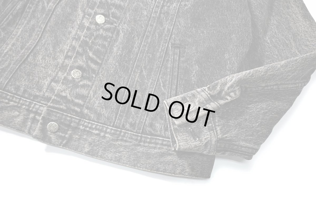 画像4: 80s Used Lee 220-8501 Harley-Davidson Patch Denim Jacket made in USA (4)