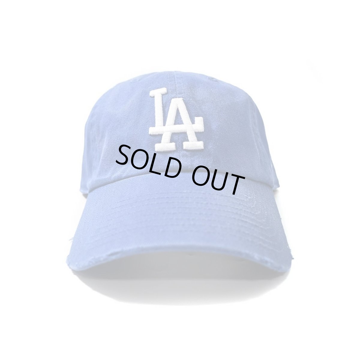 画像1: Los Angeles Dodgers Damaged Cap (1)