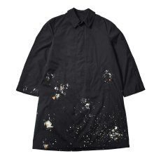 画像1: 70s Used Us Military Painted Rain Coat (1)