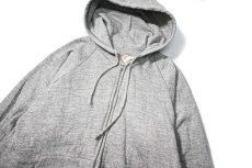 画像2: 80s Deadstock Smitty's Blank Sweat Hoodie Grey made in Romania (2)
