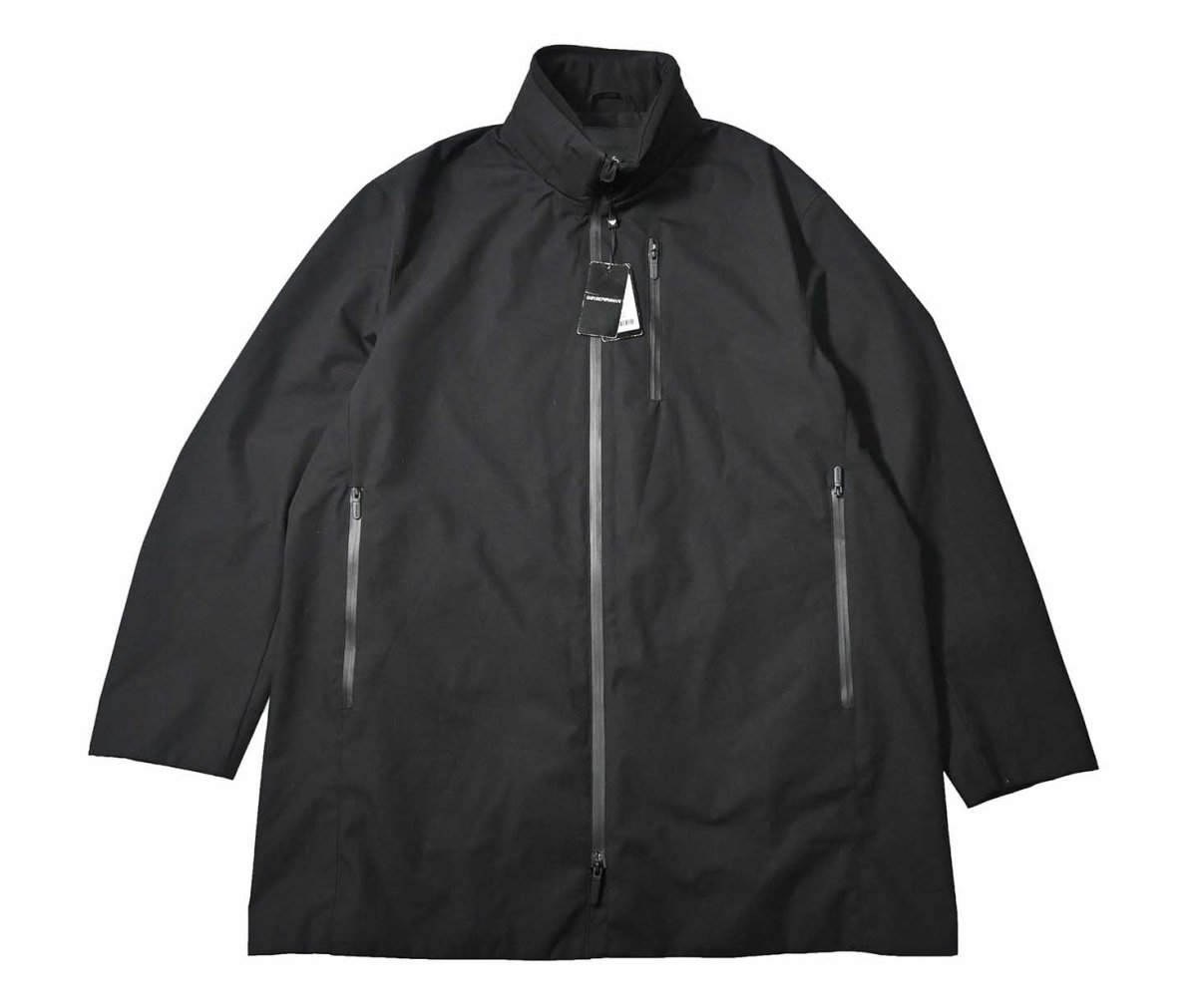 画像1: EMPORIO ARMANI Mens The Matrix Hooded Over Jacket (1)