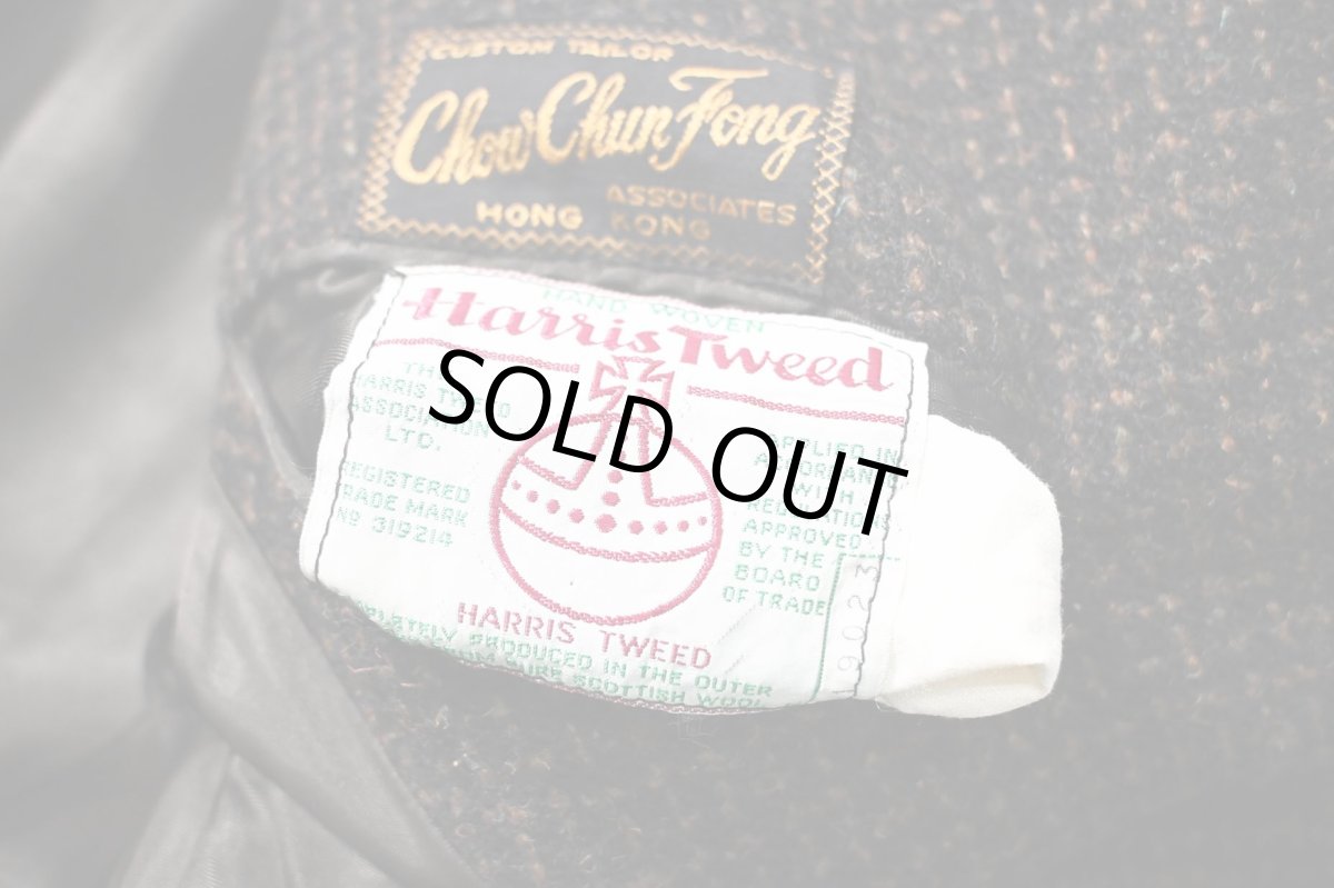 画像7: Used Harris Tweed Tailored Jacket (7)