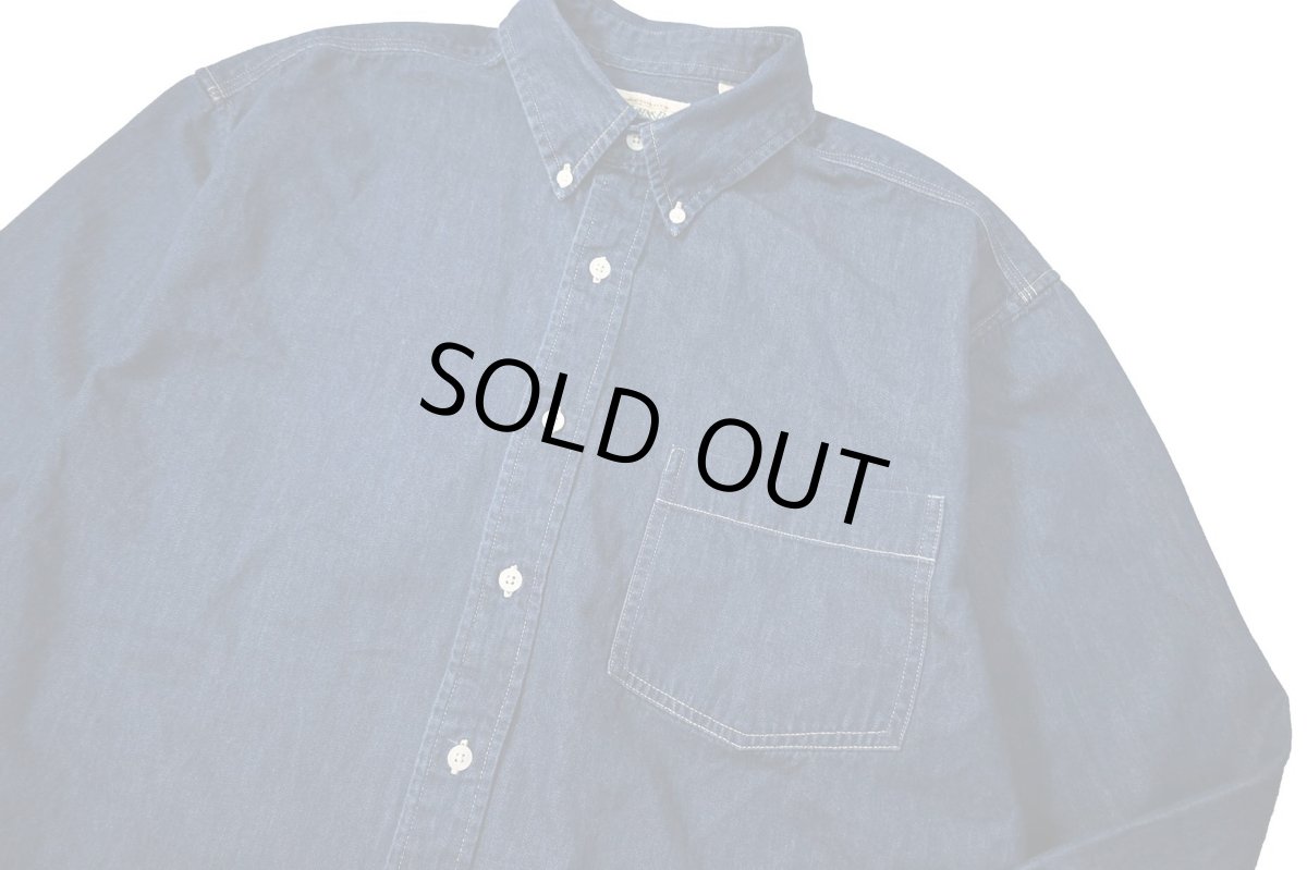 画像2: Used St John's Bay Denim Shirt (2)