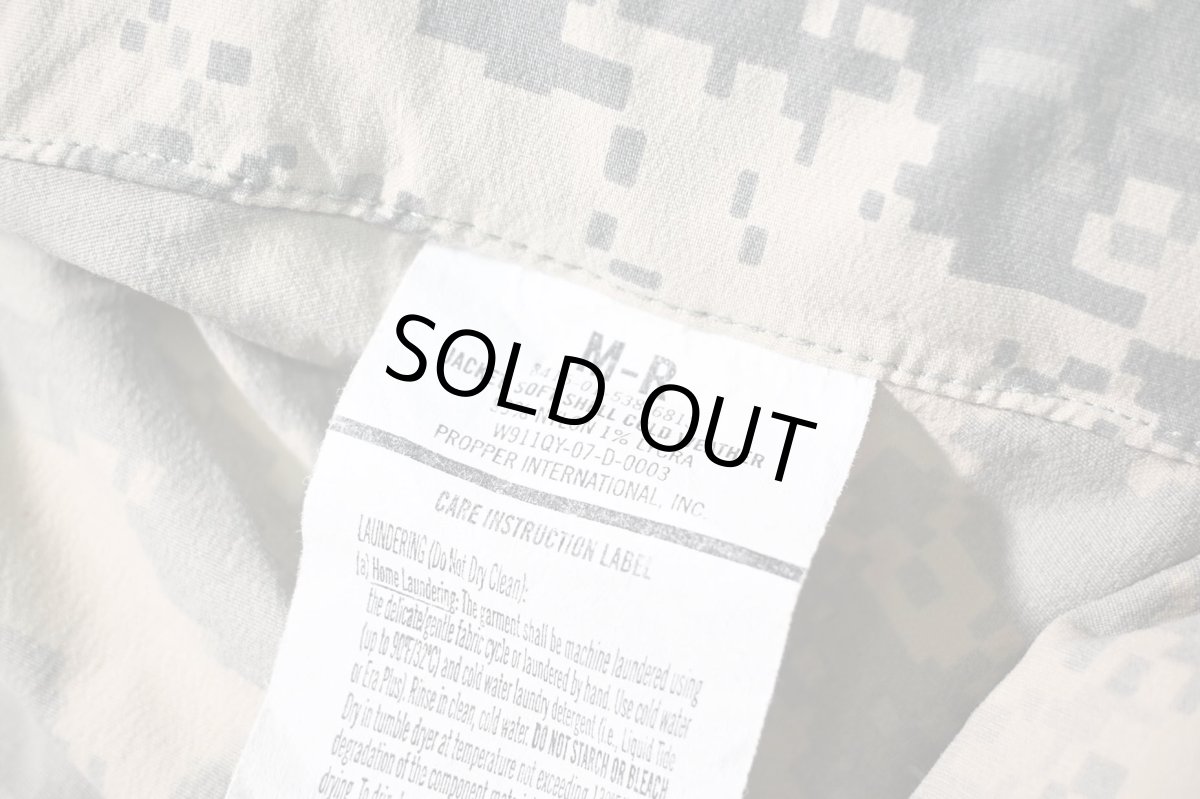 画像8: Used Us Army ECWCS GenIII Level5 Soft Shell Jacket (8)