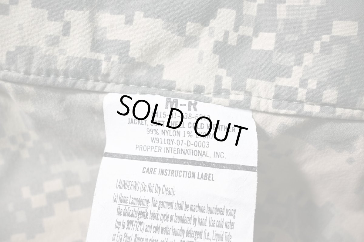 画像8: Deadstock Us Army ECWCS GenIII Level5 Soft Shell Jacket (8)