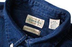 画像4: Used St John's Bay Denim Shirt (4)