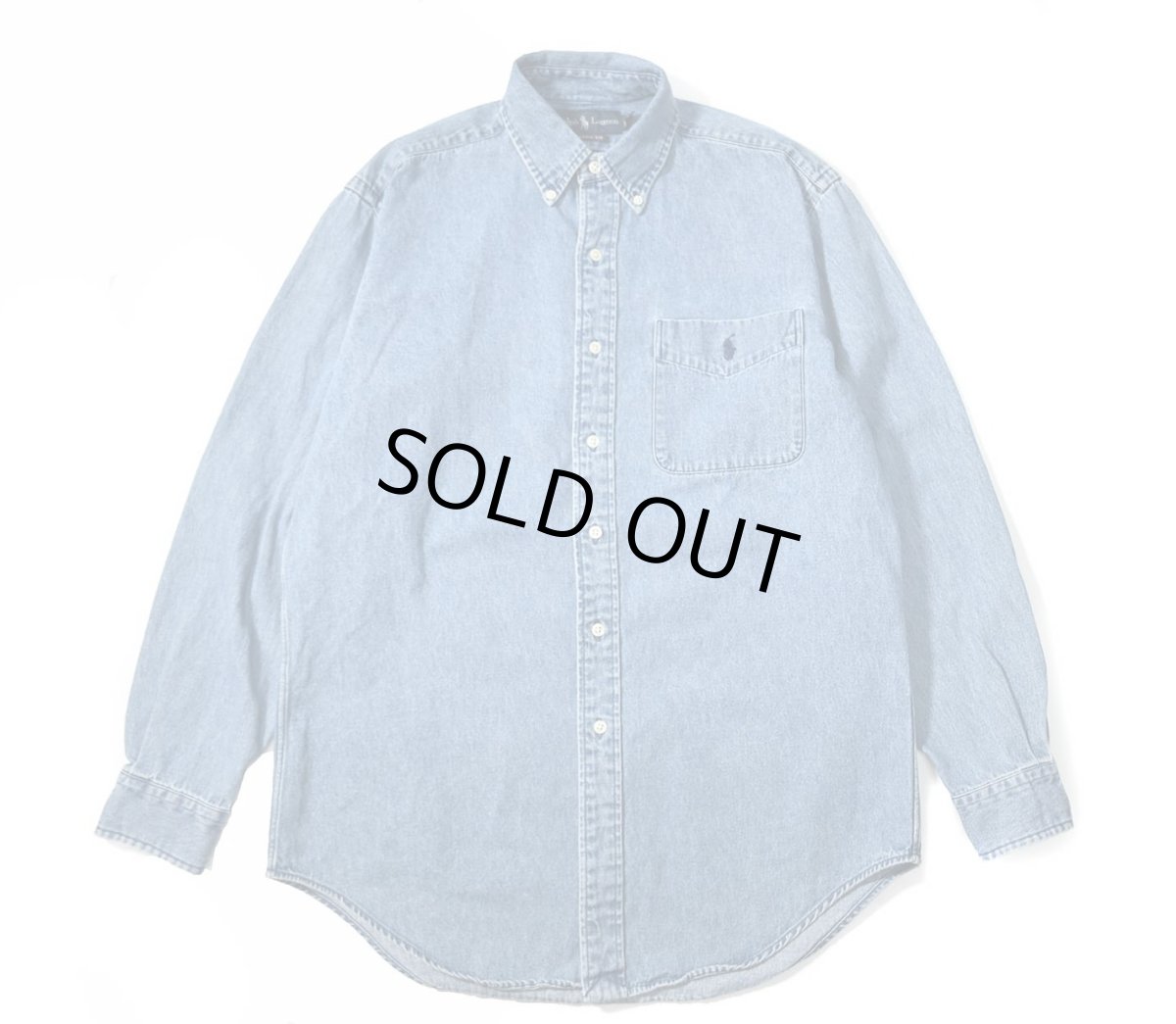 画像1: Used Ralph Lauren Denim Shirt "Classic Fit" (1)