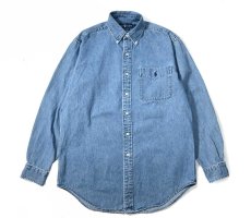 画像1: Used Ralph Lauren Denim Shirt "Classic Fit" (1)