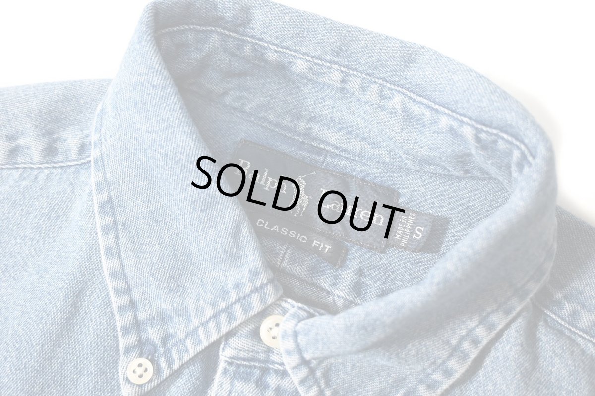 画像4: Used Ralph Lauren Denim Shirt "Classic Fit" (4)