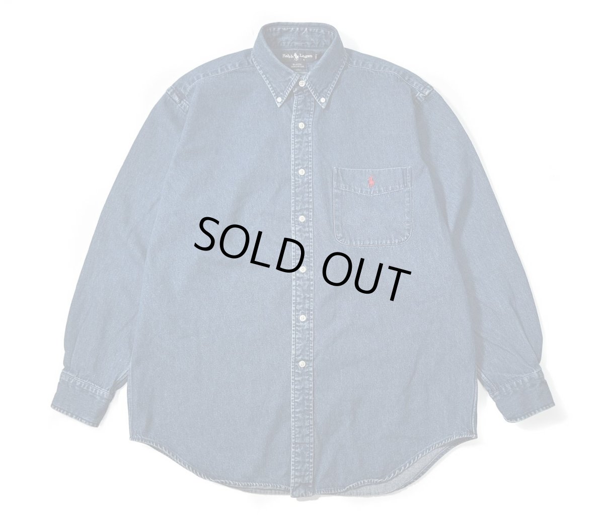 画像1: Used Ralph Lauren Denim Shirt "Blaire" (1)