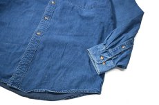 画像3: Used Lands' End Denim Shirt made in USA (3)