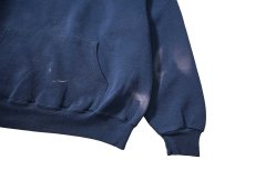 画像3: Used Jerzees Blank Sweat Hoodie Fade Navy made in USA (3)