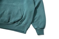 画像3: Used Jerzees Blank Sweat Hoodie Jade made in USA (3)