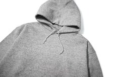 画像2: Used Discus Blank Sweat Hoodie Grey made in USA (2)