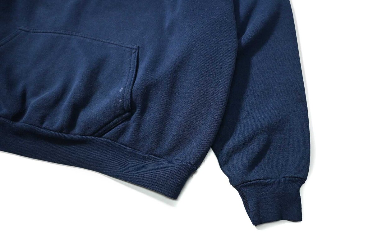画像3: Used Discus Raglan Sleeve Blank Sweat Hoodie Navy made in USA (3)