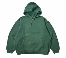 画像1: Used Gap Blank Sweat Hoodie Green (1)