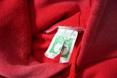 画像4: Used Discus Raglan Sleeve Blank Sweat Hoodie Fade Red made in USA (4)