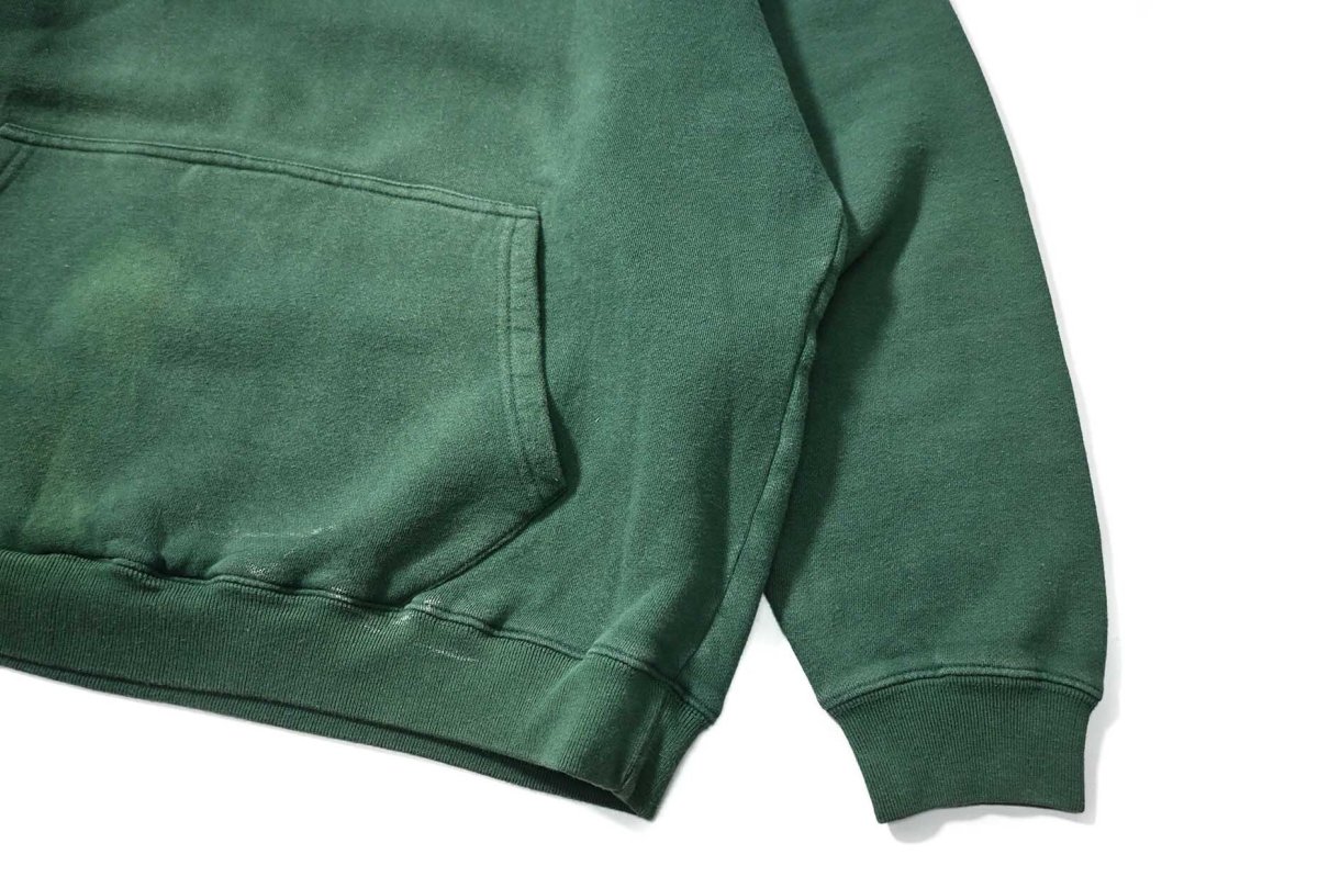 画像3: Used Gap Blank Sweat Hoodie Green (3)
