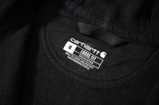 画像4: Used Carhartt Zip Sweat Hoodie Fade Black (4)