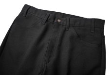 画像2: 90s Used Levi's 517 Flare Pants Black made in USA スタプレ (2)