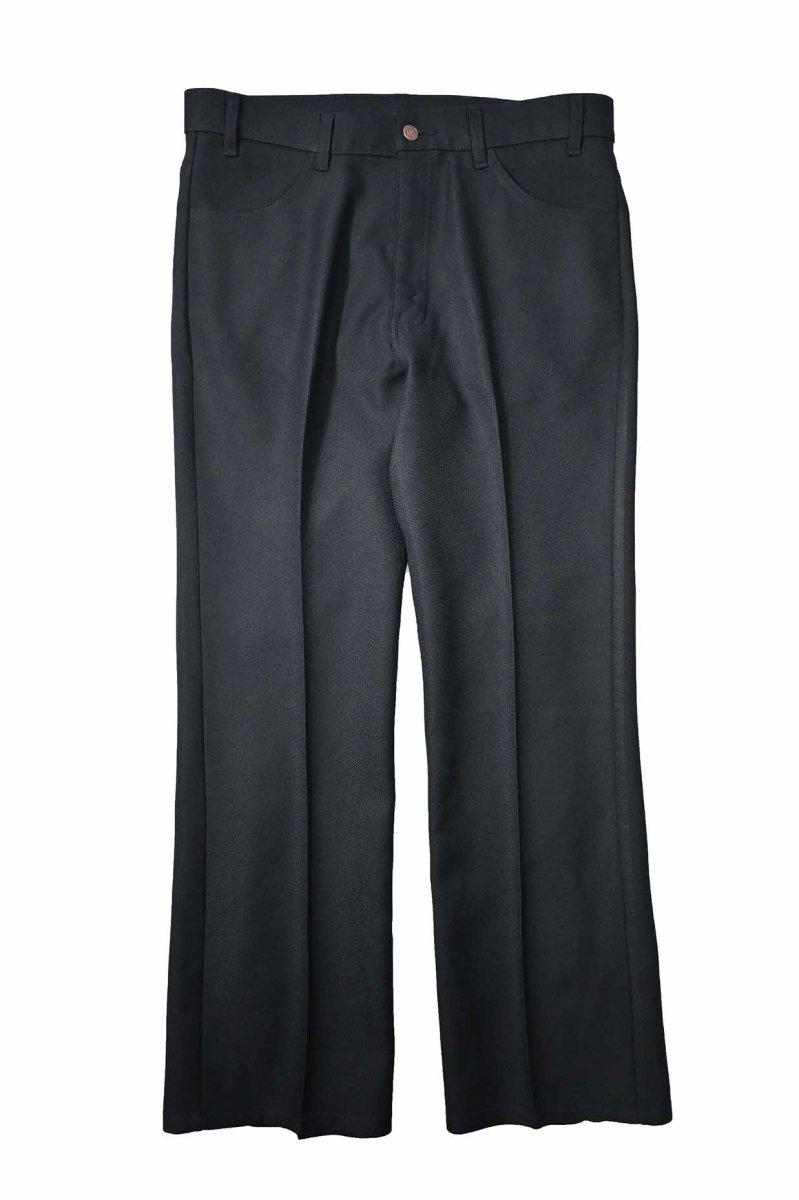 画像1: 00s Used Levi's 517 Flare Pants Navy スタプレ (1)