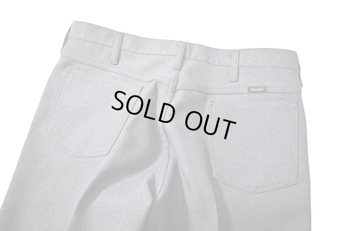 画像4: 80s Deadstock Wrangler Wrancher Dress Jeans Grey made in USA (4)