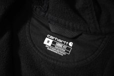 画像4: Used Carhartt Zip Sweat Hoodie Fade Black (4)