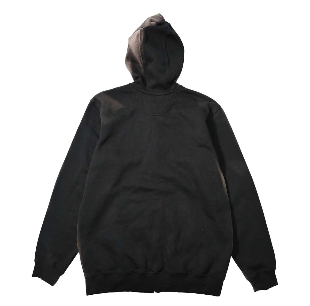 画像5: Used Carhartt Zip Sweat Hoodie Fade Black (5)