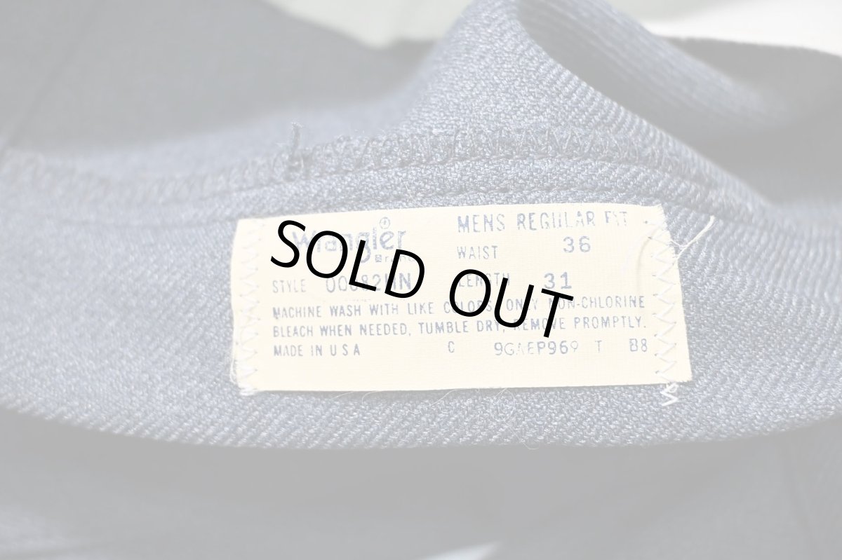 画像6: 80s Deadstock Wrangler Wrancher Dress Jeans Grey made in USA (6)