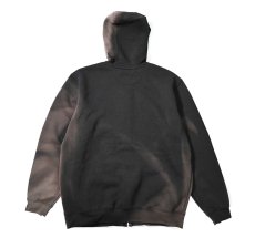 画像5: Used Carhartt Zip Sweat Hoodie Fade Black (5)