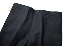 画像2: 90s Deadstock Wrangler Wrancher Dress Jeans Navy made in USA (2)
