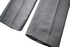 画像3: 90s Used Levi's 517 Flare Pants Grey made in USA スタプレ (3)