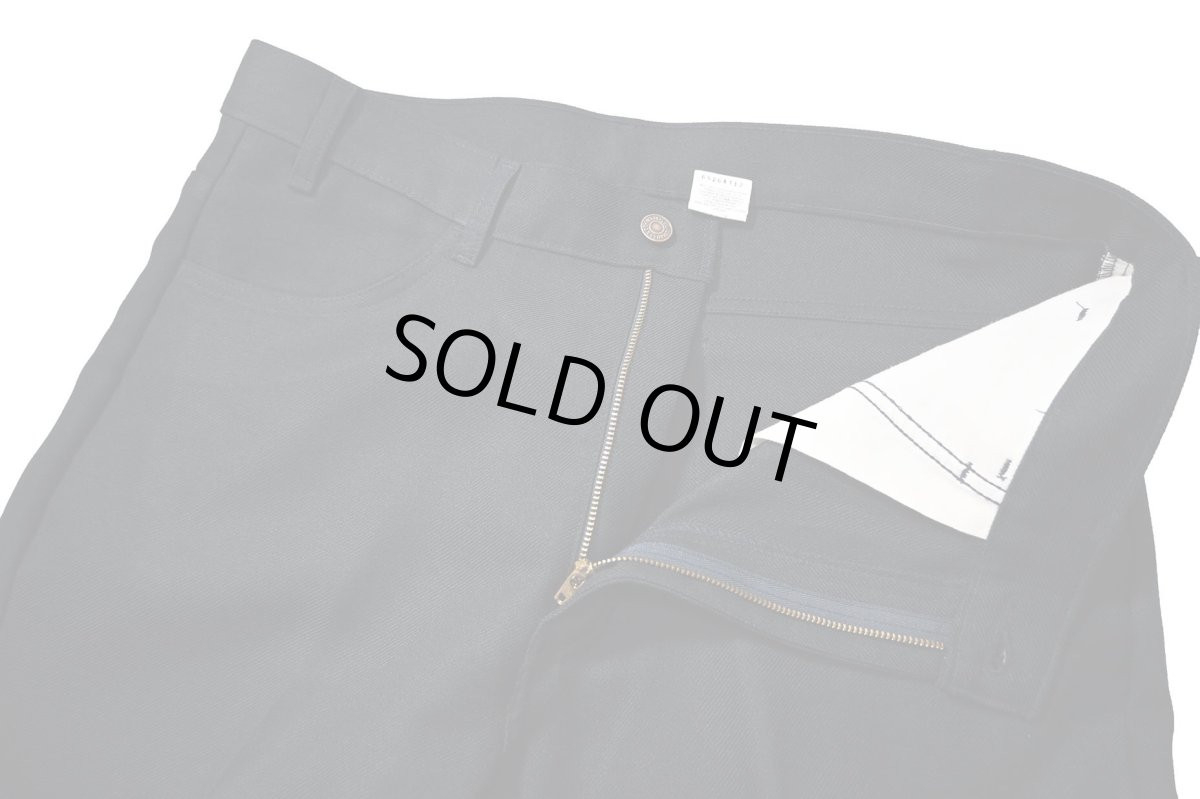 画像5: 00s Used Levi's 517 Flare Pants Navy スタプレ (5)