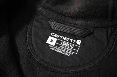 画像4: Used Carhartt Zip Sweat Hoodie Fade Black (4)