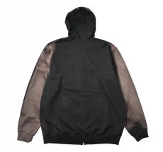 画像5: Used Carhartt Zip Sweat Hoodie Fade Black (5)
