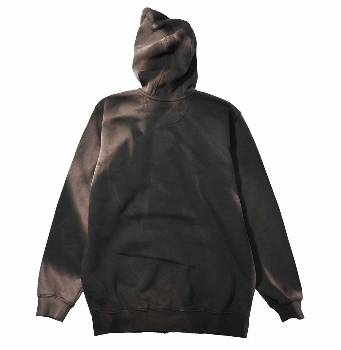画像5: Used Carhartt Zip Sweat Hoodie Fade Black (5)
