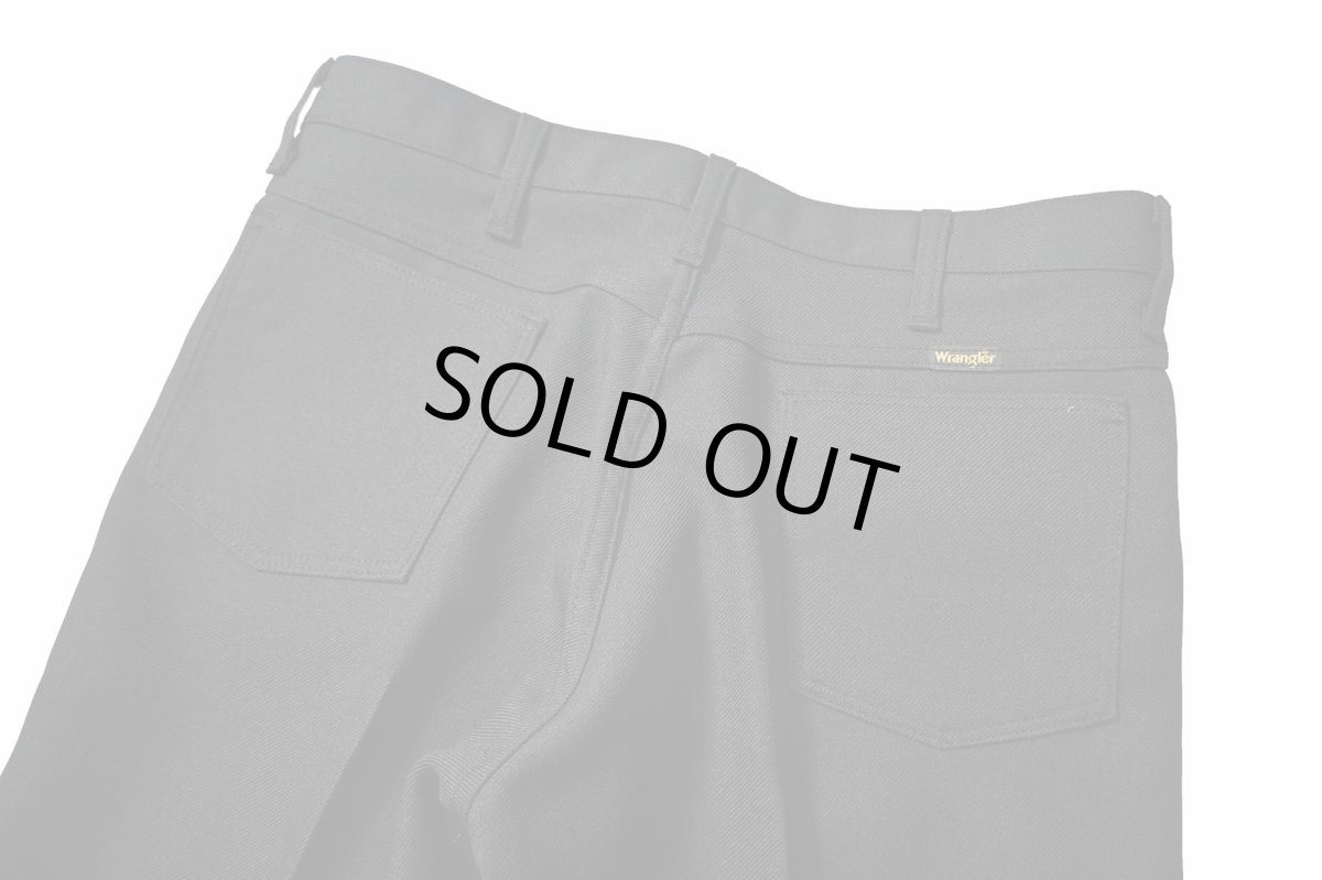 画像4: 90s Used Wrangler Wrancher Dress Jeans Black made in USA (4)