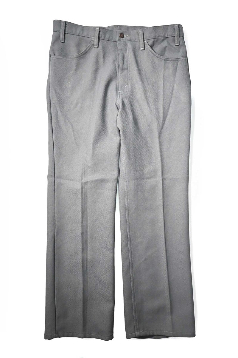 画像1: 90s Used Levi's 517 Flare Pants Grey made in USA スタプレ (1)