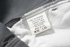 画像6: 90s Used Levi's 517 Flare Pants Grey made in USA スタプレ (6)