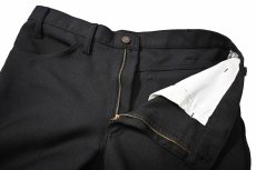 画像5: 90s Used Levi's 517 Flare Pants Black made in USA スタプレ (5)