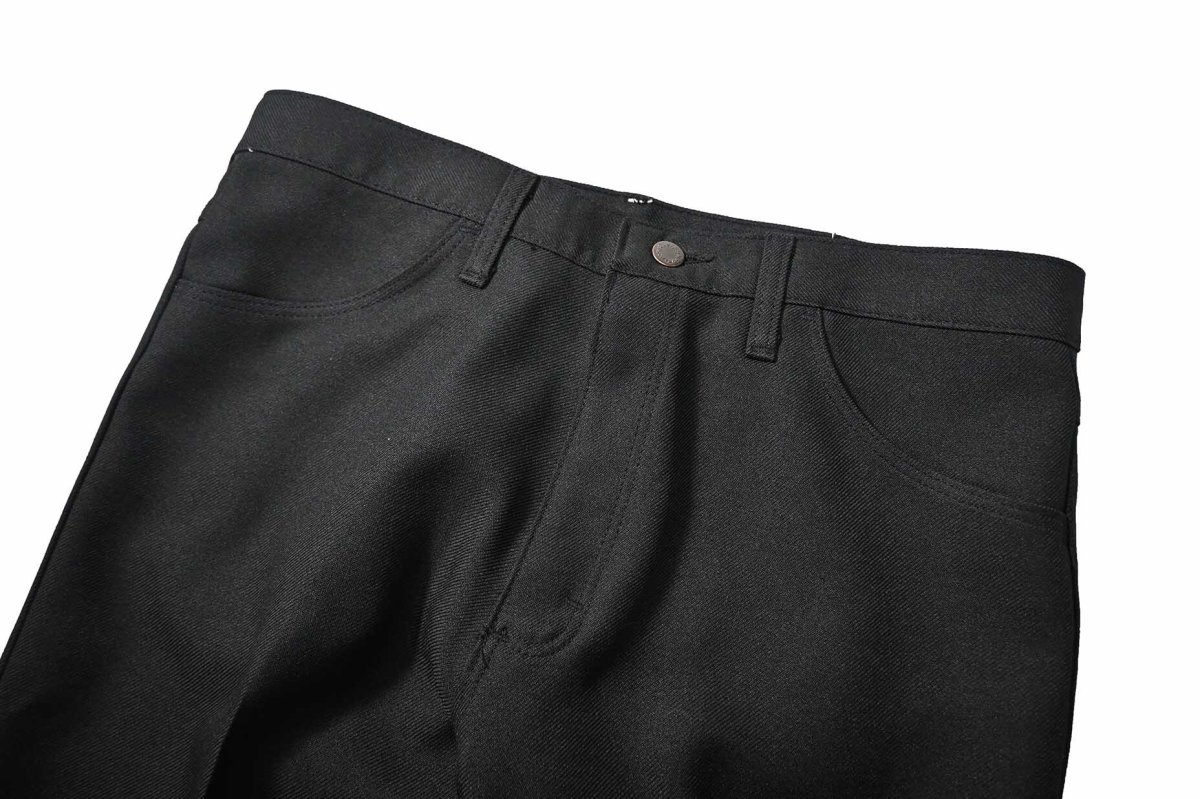 画像2: 90s Used Wrangler Wrancher Dress Jeans Black made in USA (2)