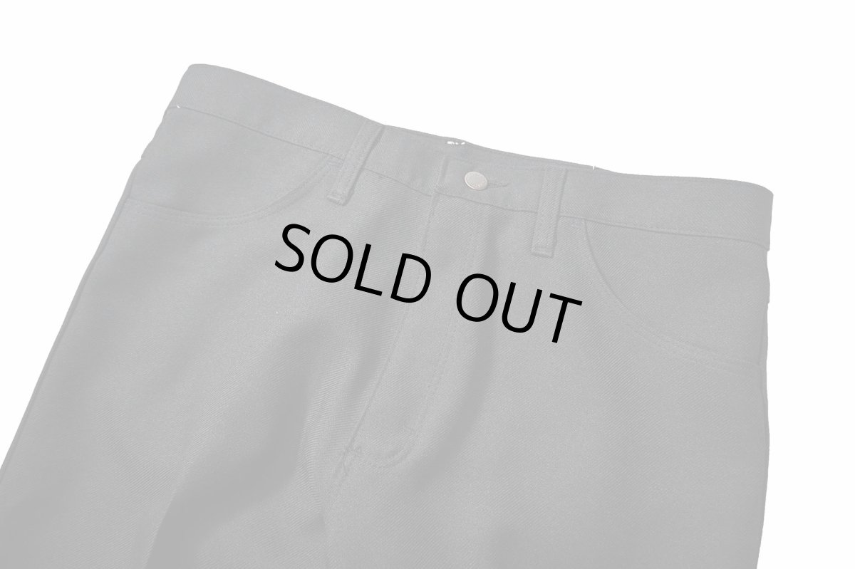 画像2: 90s Used Wrangler Wrancher Dress Jeans Black made in USA (2)