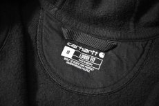 画像4: Used Carhartt Zip Sweat Hoodie Fade Black (4)