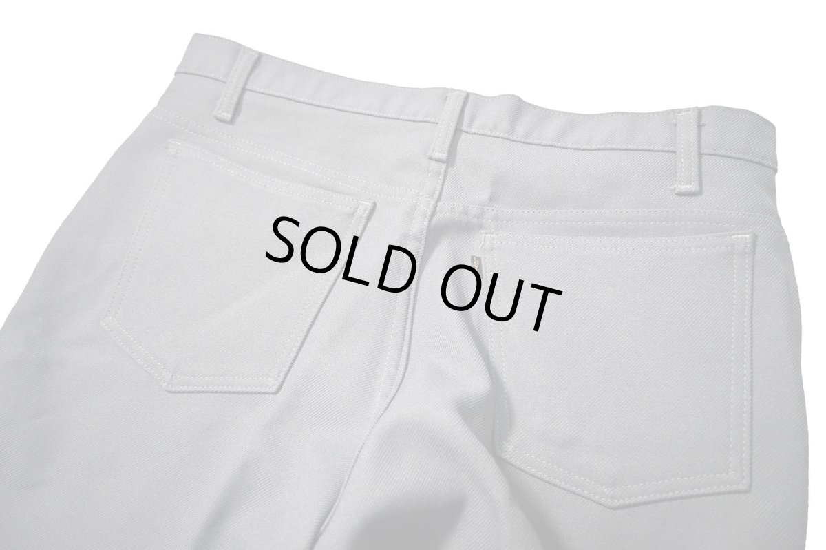 画像4: 90s Used Levi's 517 Flare Pants Grey made in USA スタプレ (4)